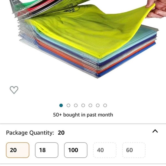 Bundle 60 EZStax Closet Organizers - Picture 3 of 3